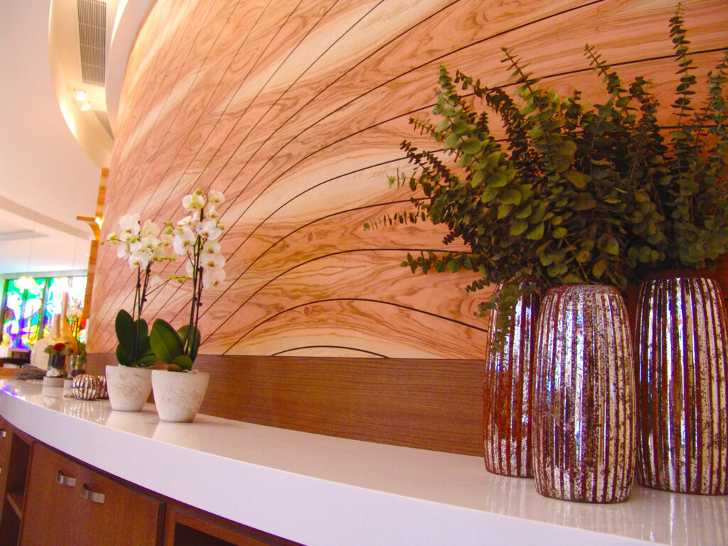 Luxury hotel decoration scheme