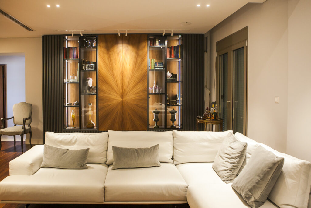 Luxurious seafront flat split and renovation