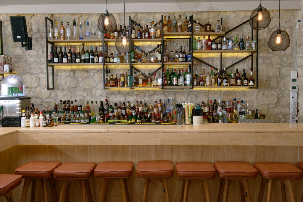 Beach bar, Halkidiki, Greece